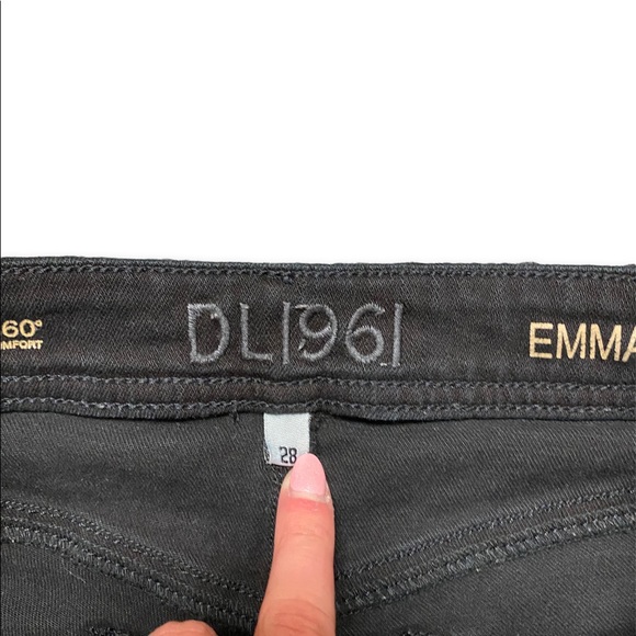 DL1961 Emma Legging Slashed Jeans - Picture 4 of 9